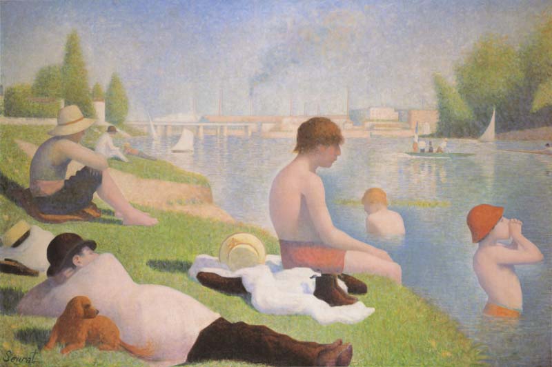 Georges Seurat Bathers at Asnieres